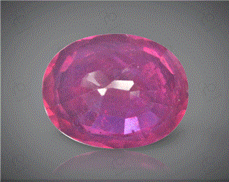 Natural Ruby Certified  4.33CTS-17621